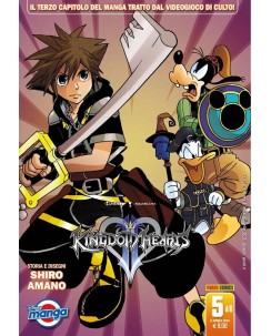 Kingdom Hearts II SILVER  5 di Amano NUOVO ed. Panini FU14