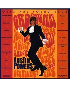 CD OST Austin Power Original Soundtrack 17 tracce Hollywood Records B40