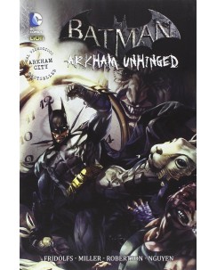BATMAN Arkham Unhinged 2 di Fridolfs Miller ed. Lion NUOVO SU28