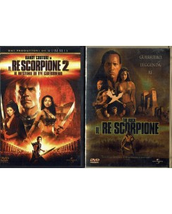 DVD lil Re scorpione 1 2 con the Rock ITA usato B12