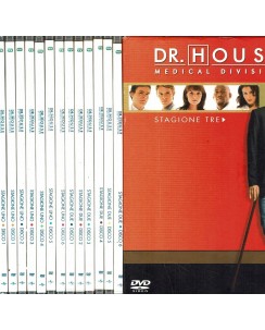 DVD Dr House stagione 1 2 e 3 COMPLETE con Laurie ITA usato B12