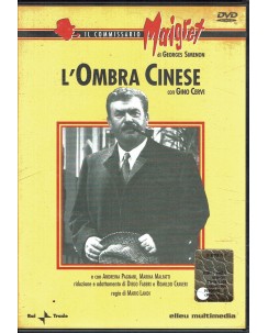 DVD  l'ombra cinese parte 1 Maigret con Gino Cervi ITA usato B12