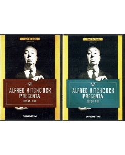 DVD  Alfred Hitchcock presenta 1 e 2 De Agostini ITA usato B12