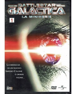 DVD Battlestar Galactica miniserie volume 1 EDITORIALE ITA usato B12
