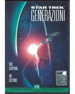 DVD STAR TREK GENERAZIONI due capitani ITA usato B12