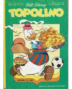 Topolino n.1094 con bollini ed. Walt Disney Mondadori