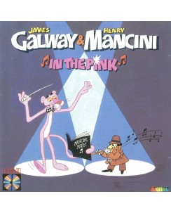 CD James Galwaye Henry Mancini : In the Pink - 13 tracce Sony B40