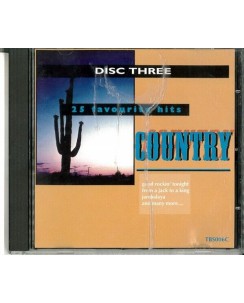 CD 25 Favourite Hits Country Disc Three - 25 tracce Tring B40