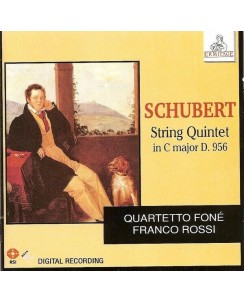 CD Quartetto Fone' : Schubert String Quintet In C Major D. 956 4 tracce Ermi B40