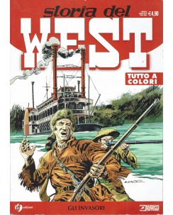 Storia del West a colori  4 Gli invasori di D'Antonio ed. IF Bonelli FU09