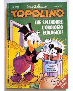 Topolino n.1757 * 30 luglio 1989 * Walt Disney - Mondadori