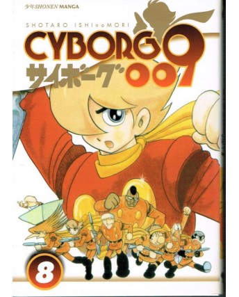 Cyborg 009 n. 8 di Shotaro Ishinomori ed. Jpop