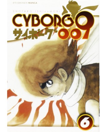 Cyborg 009 n. 6 di Shotaro Ishinomori ed. Jpop