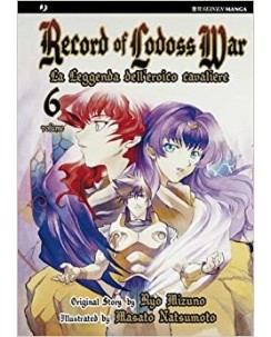 Record Of Lodoss War la leggenda dell'eroico cavaliere  6 di R. Mizuno ed.Jpop 