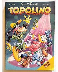 Topolino n.1762 * 3 settembre 1989 * Walt Disney - Mondadori