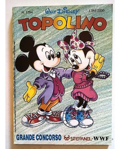 Topolino n.1764 17 settembre 1989 ed. Walt Disney Mondadori