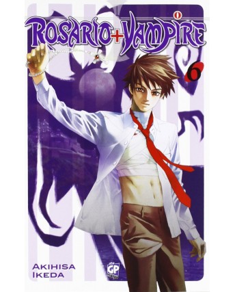 Rosario + Vampire n. 6 di Akisha Ikeda ed. GP