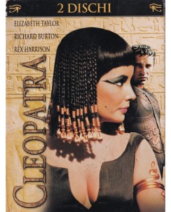 DVD Cleopatra con Elizabeth Taylor Ed. SPECIALE SLIPCASE 2 dvd ITA usato B18