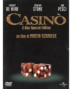DVD Casino'  con De Niro Sharon Stone ed. 2 dvd ITA usato B19