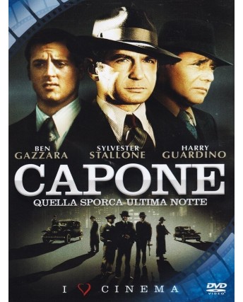 DVD Capone Quella Sporca Ultima Notte con Sylvester Stallone ITA usato B19