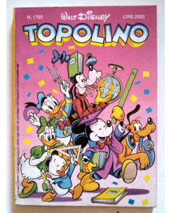Topolino n.1765 24 settembre 1989 ed. Walt Disney Mondadori