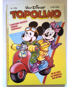 Topolino n.1766 1 ottobre 1989 ed. Walt Disney Mondadori