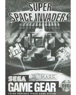 Libretto GAME Gear Space Invaders ENG no BOX no gioco B15