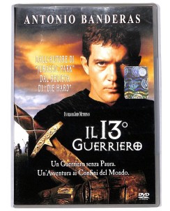 DVD il 13 guerriero con Antonio Banderas ITA usato B17