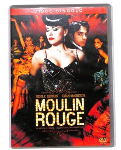 DVD Moulin Rouge con Nicole Kidman ITA usato B17