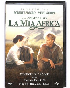 DVD La mia Africa con robert Redford e Meryl Streep ITA usato B17