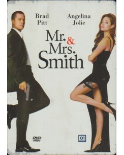 DVD Mr.  Mrs. Smith con Brad Pitt e Angelina Jolie STEELBOOK ITA usato B17