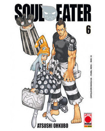 Soul Eater n. 6 di Atsushi Ohkubo - Prima Ristampa Planet Manga