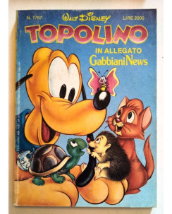 Topolino n.1767 * 8 ottobre 1989 * Walt Disney - Mondadori