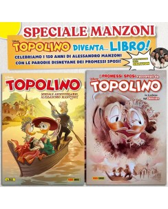 Topolino 3521 + Topolibro Manzoni NUOVO ed. Panini Disney FU20
