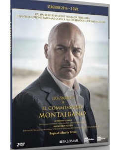 DVD il Commissario Montalbano Stagione 2016 2 Dvd con Zingaretti ITA usato B16