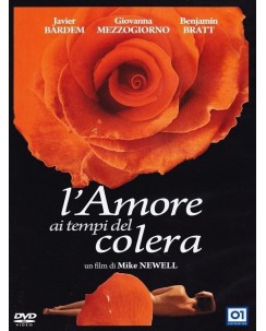 DVD L'AMORE AI TEMPI DEL COLERA di Newell con Giovanna Mezzogiorno ITA usato B16