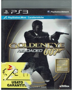 Videogioco Playstation 3 007 Goldeneye reloaded ita usato libretto 3+ B16
