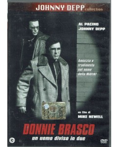 DVD Donnie Brasco con Al Pacino e Johnny Depp ITA usato editoriale B16