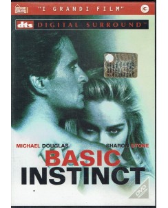 DVD Basic Instinct con Michael Douglas e Sharon Stone ITA usato editoriale B16