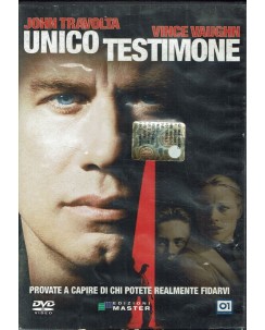 DVD Unico Testimone  con John Travolta ITA usato editoriale B16