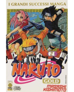 Naruto Gold Deluxe n.  2 di Masashi Kishimoto ed. Panini Comics