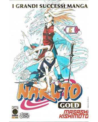 Naruto Gold Deluxe n.  6 di Masashi Kishimoto ed. Panini