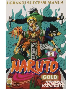 Naruto Gold Deluxe n.  5 di Masashi Kishimoto ed. Panini Comics