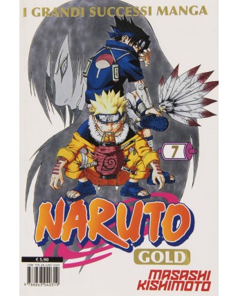 Naruto Gold Deluxe n.  7 di Masashi Kishimoto ed. Panini Comics