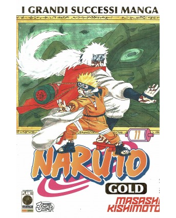 Naruto Gold Deluxe n. 11 di Masashi Kishimoto ed. Panini