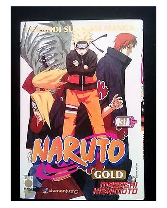 Naruto Gold Deluxe n. 31 di Masashi Kishimoto ed. Panini Comics