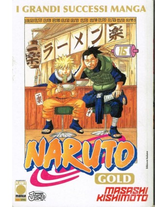 Naruto Gold n. 16 di Masashi Kishimoto ed. Panini Comics
