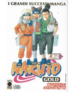 Naruto Gold Deluxe n. 21 di Masashi Kishimoto ed. Panini Comics