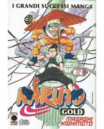 Naruto Gold Deluxe n. 12 di Masashi Kishimoto ed. Panini Comics
