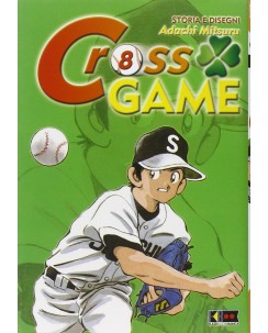 Cross Game n. 8 di Mitsuru Adachi NUOVO ed. FlashBook